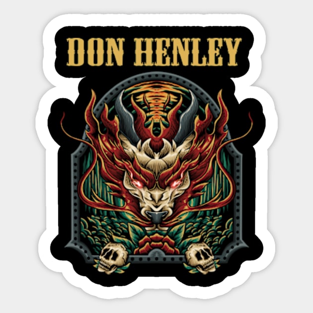 DON HENLEY VTG Sticker by Mie Ayam Herbal